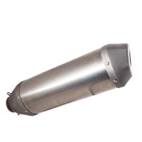 Exhaust compatible with Gas Gas MC 450F Factory EDITION 2023-2023, Pentacross Inox, Full system exhaust, including removable db killer/spark arrestor 