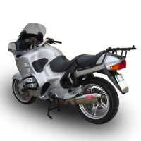 Exhaust compatible with Bmw R1150RT 2000-2006, Trioval, Slip-on exhaust including removable db killer and link pipe, EPA-compliant 