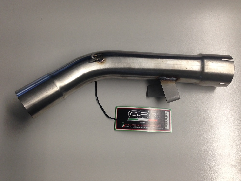 Exhaust compatible with Bmw R1200R 2006-2010, Albus Ceramic, Slip-on exhaust including removable db killer and link pipe, EPA-compliant 