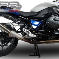 Exhaust compatible with Bmw R1200RS LC 2015-2016, Powercone Evo, Slip-on exhaust including removable db killer and link pipe, EPA-compliant 