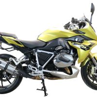 Exhaust compatible with Bmw R1250R R1250RS 2019-2020, Dual Inox, Slip-on exhaust including removable db killer and link pipe, not EPA-compliant 