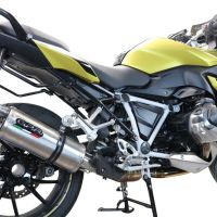 Exhaust compatible with Bmw R1250R R1250RS 2019-2020, Dual Inox, Slip-on exhaust including removable db killer and link pipe, not EPA-compliant 