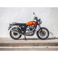 GPR exhaust compatible with Royal Enfield Continental 650 2019-2020, Ultracone, Dual slip-on exhaust legal for UK and non-EU countries including removable db killers and link pipes 