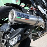 Exhaust compatible with Bmw S1000XR 2020-2025, M3 Inox , Slip-on exhaust including removable db killer and link pipe, EPA-compliant 