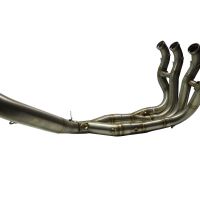 Exhaust compatible with Bmw S1000RR 2010-2014, M3 Titanium Natural, Full system exhaust, including removable db killer 