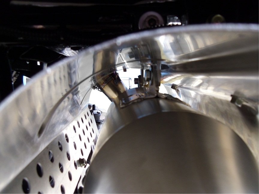 Exhaust compatible with Polaris Sportsman Xp 850 / Xp 850 Forest 2010-2014, Power Bomb, Slip-on exhaust including removable db killer and link pipe, EPA-compliance NOT required 