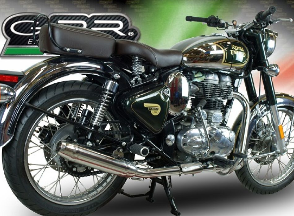 GPR exhaust compatible with Royal Enfield Classic - Bullet Efi 500