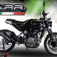 Exhaust compatible with Husqvarna Vitpilen 401 2018-2019, Decatalizzatore, Decat pipe 