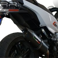 Exhaust compatible with Bmw C650 Sport 2016-2020, Furore Evo4 Nero, Slip-on exhaust including removable db killer and link pipe, EPA-compliant 