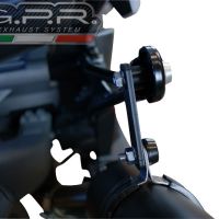 Exhaust compatible with Bmw C650 Sport 2016-2020, Albus Evo4, Slip-on exhaust including removable db killer and link pipe, EPA-compliant 