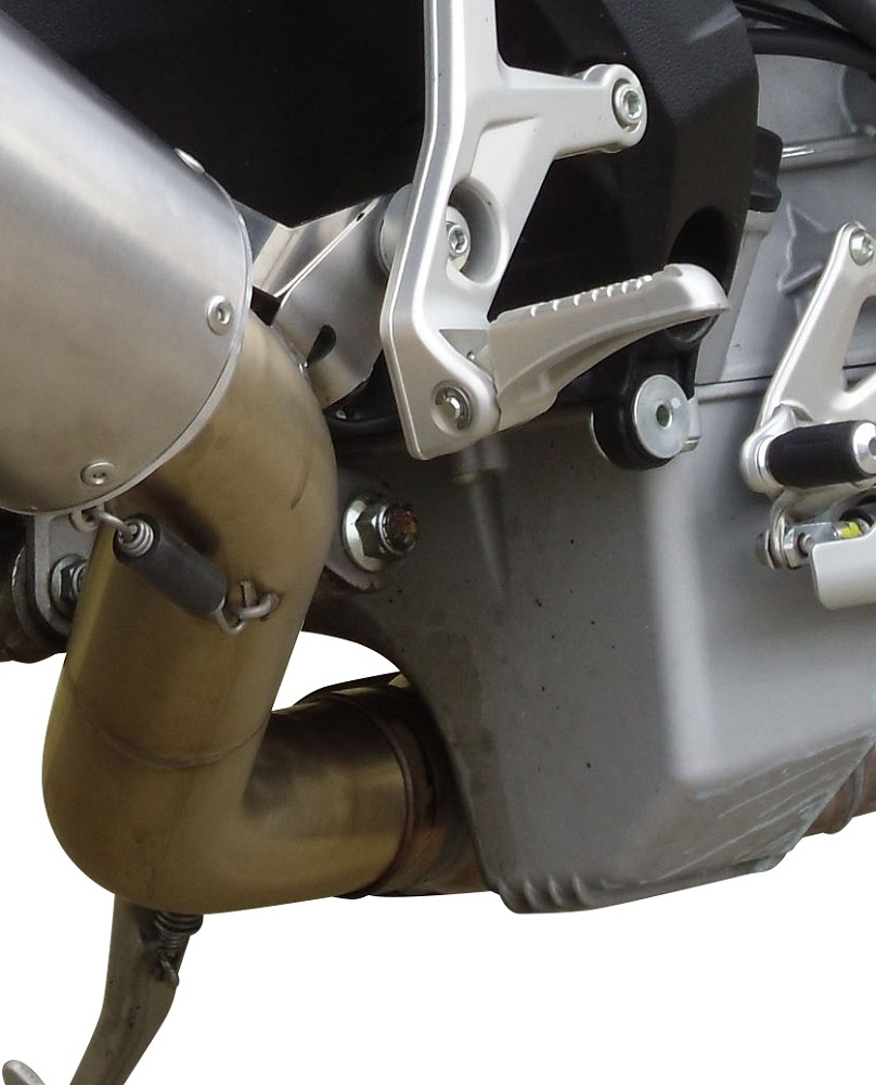 Exhaust compatible with Mv Agusta Brutale 800 2017-2020, Albus Evo4, Slip-on exhaust including link pipe and removable db killer 