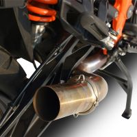 Exhaust compatible with Ktm 1290 Super Adventure 2017-2020, Decatalizzatore, Decat pipe 