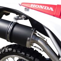 Exhaust compatible with Honda CRF250L / Rally 2017-2020, Albus Evo4, Slip-on exhaust including link pipe and removable db killer 