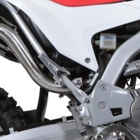 Exhaust compatible with Honda CRF250L / Rally 2017-2020, Albus Evo4, Slip-on exhaust including link pipe and removable db killer 