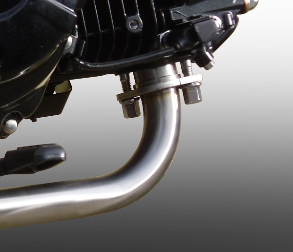 Exhaust compatible with Honda Grom 125 2018-2020, Decatalizzatore, Decat pipe 