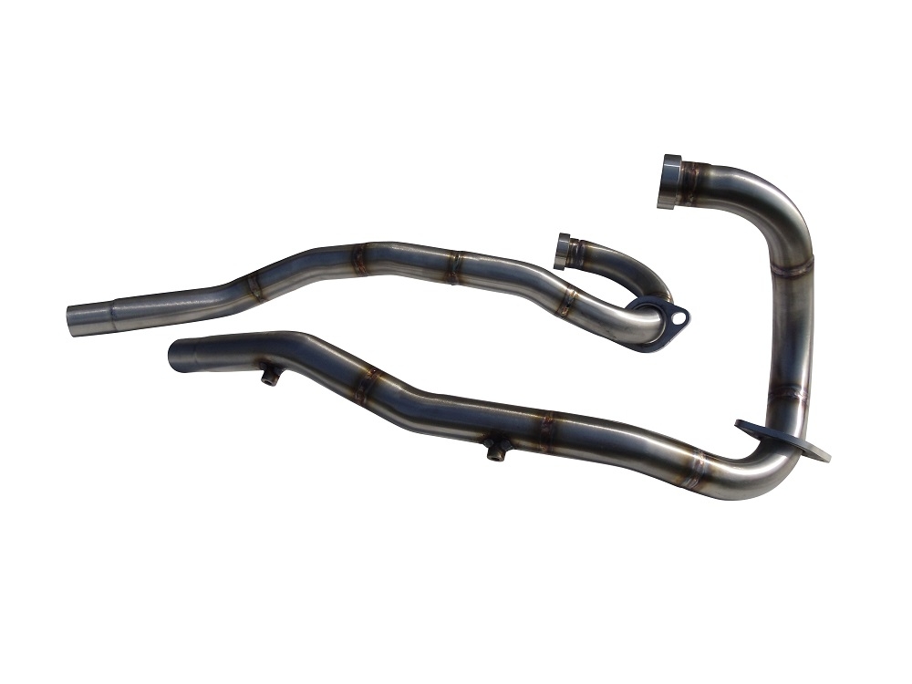 Exhaust compatible with Honda Dominator NX650 1988-2001, Decatalizzatore, Decat pipe 