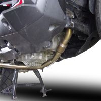 Exhaust compatible with Honda X-Adv 750 2016-2020, Decatalizzatore, Decat pipe 