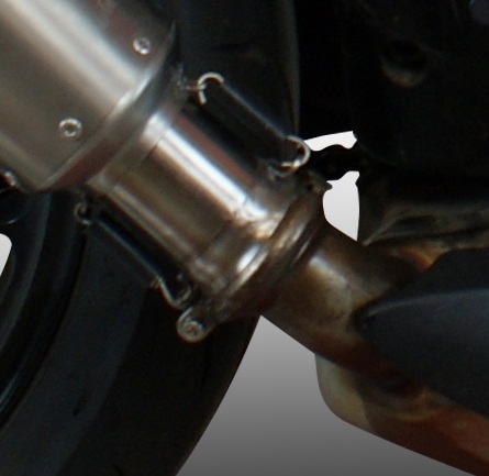 Exhaust compatible with Ktm 1290 Super Duke R 2017-2019, Albus Evo4, Slip-on exhaust including removable db killer and link pipe, EPA-compliant 