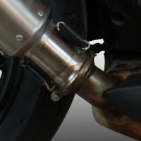 Exhaust compatible with Ktm 1290 Super Duke R 2017-2019, Albus Evo4, Slip-on exhaust including removable db killer and link pipe, EPA-compliant 