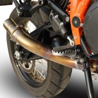 Exhaust compatible with Ktm 1290 Super Adventure 2017-2020, Decatalizzatore, Decat pipe 