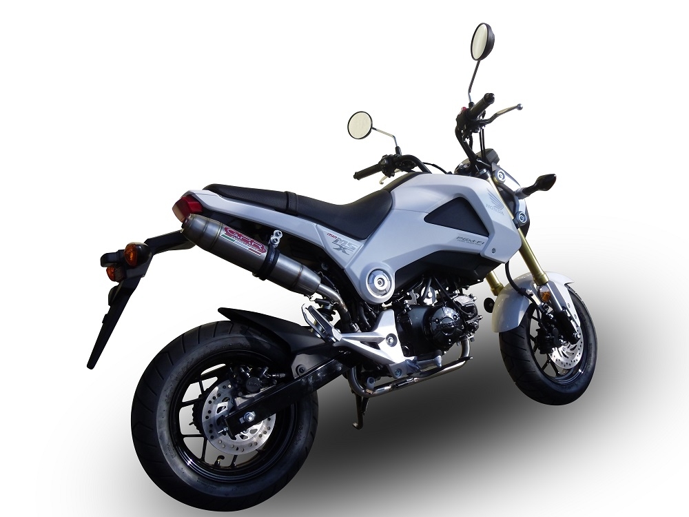 Exhaust compatible with Honda Grom 125 2018-2020, Deeptone Inox, Full system exhaust 