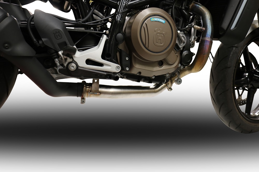 Exhaust compatible with Husqvarna Vitpilen 701 2018-2020, Decatalizzatore, Decat pipe 