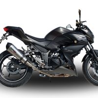 GPR exhaust compatible with  Kawasaki Z300 2014-2017, New Grand Prix Evo Titanium, Slip-on exhaust including link pipe 