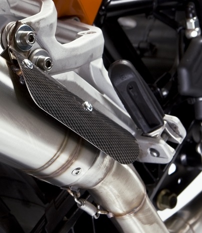 Exhaust compatible with Ktm Supermoto 690 2007-2009, Powercone Evo, Full system exhaust, including removable db killer 