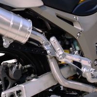 Exhaust compatible with Yamaha Tdm 900 2002-2014, Furore Nero, Dual slip-on including removable db killers and link pipes, not EPA-compliant 