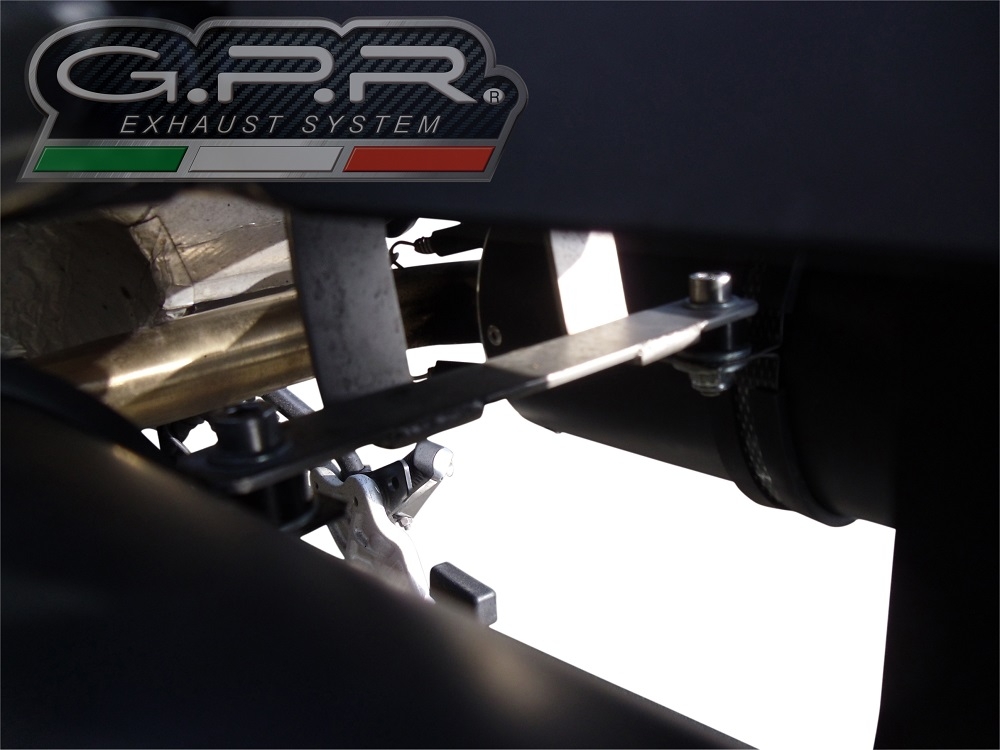 Exhaust compatible with Yamaha Xt 660 Z Teneré 2008-2016, Satinox , Dual slip-on including removable db killers and link pipes, not EPA-compliant 