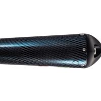 Exhaust compatible with Triumph Daytona 675 2009-2012, Tiburon Poppy, Slip-on exhaust including removable db killer and link pipe, not EPA-compliant 
