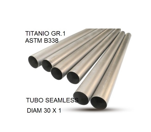 GPR exhaust compatible with Cafè Racer Cafè Racer 1-, Tubo titanio seamless D. 30mm X 1mm L.1000mm,  