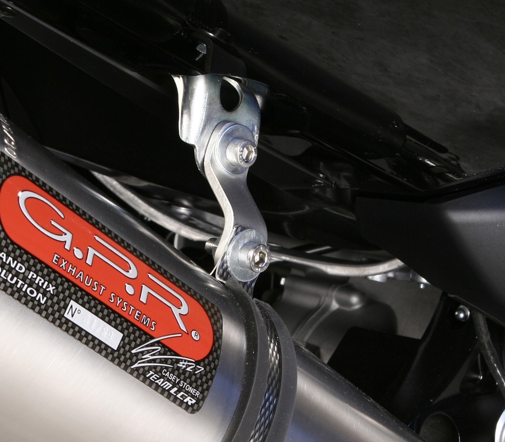 Exhaust compatible with Yamaha T-Max 530 2012-2016, Furore Nero, Full system exhaust, including removable db killer 