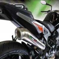 Exhaust compatible with Ktm 790 Duke 2021-2024, Powercone Evo, Slip-on exhaust including removable db killer and link pipe, EPA-compliant 