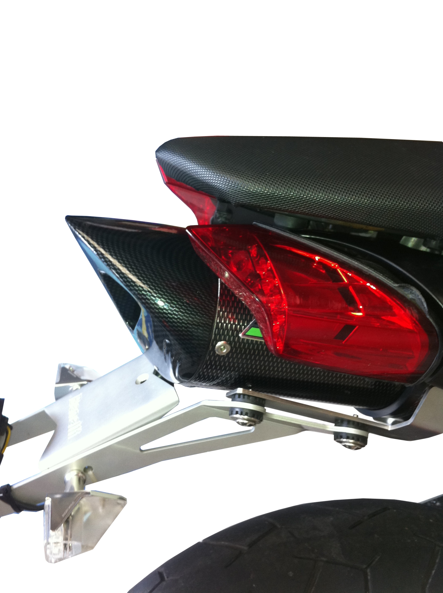 Exhaust compatible with Benelli Tnt 1130 2008-2016, Tiburon Poppy, Slip-on exhaust including removable db killer and link pipe, EPA-compliant 