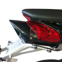 Exhaust compatible with Benelli Tnt 1130 2008-2016, Tiburon Poppy, Slip-on exhaust including removable db killer and link pipe, EPA-compliant 