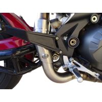 GPR exhaust compatible with Benelli Tre K 1130 2006-2016, Decatalizzatore, Decat pipe 