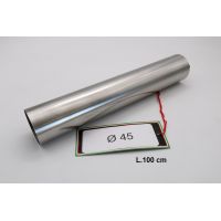 GPR exhaust compatible with Cafè Racer Cafè Racer -, Tubo inox D. 45mm X 1mm L.1000mm,  