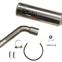 Exhaust compatible with Kawasaki Versys 1000 2019-2020, M3 Poppy , Slip-on exhaust including removable db killer and link pipe, EPA-compliant 