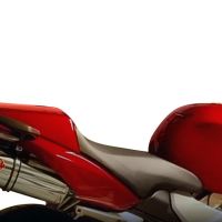 Exhaust compatible with Honda VFR800 V-Tec 2002-2013, Trioval, Dual slip-on including removable db killers and link pipes, EPA-compliant 