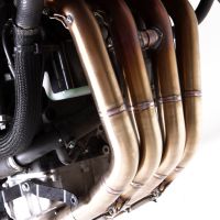 Exhaust compatible with Yamaha FZ-6R 2009-2017, Furore Nero, Full system exhaust, including removable db killer 