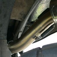 Exhaust compatible with Yamaha Xtz 660 Teneré 1991-1998, Albus Ceramic, Slip-on exhaust including removable db killer and link pipe, not EPA-compliant 