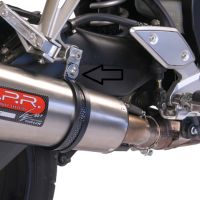 Exhaust compatible with Yamaha FZ1 2006-2014, Albus Ceramic, Slip-on exhaust including removable db killer and link pipe, not EPA-compliant 