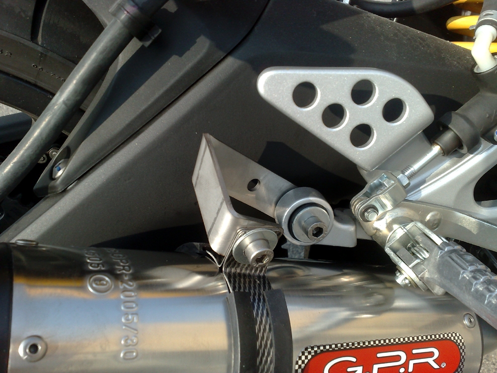 Exhaust compatible with Yamaha YZF 125 R 2008-2013, Furore Nero, Full system exhaust, including removable db killer 