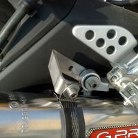 Exhaust compatible with Yamaha YZF 125 R 2008-2013, Furore Nero, Full system exhaust, including removable db killer 