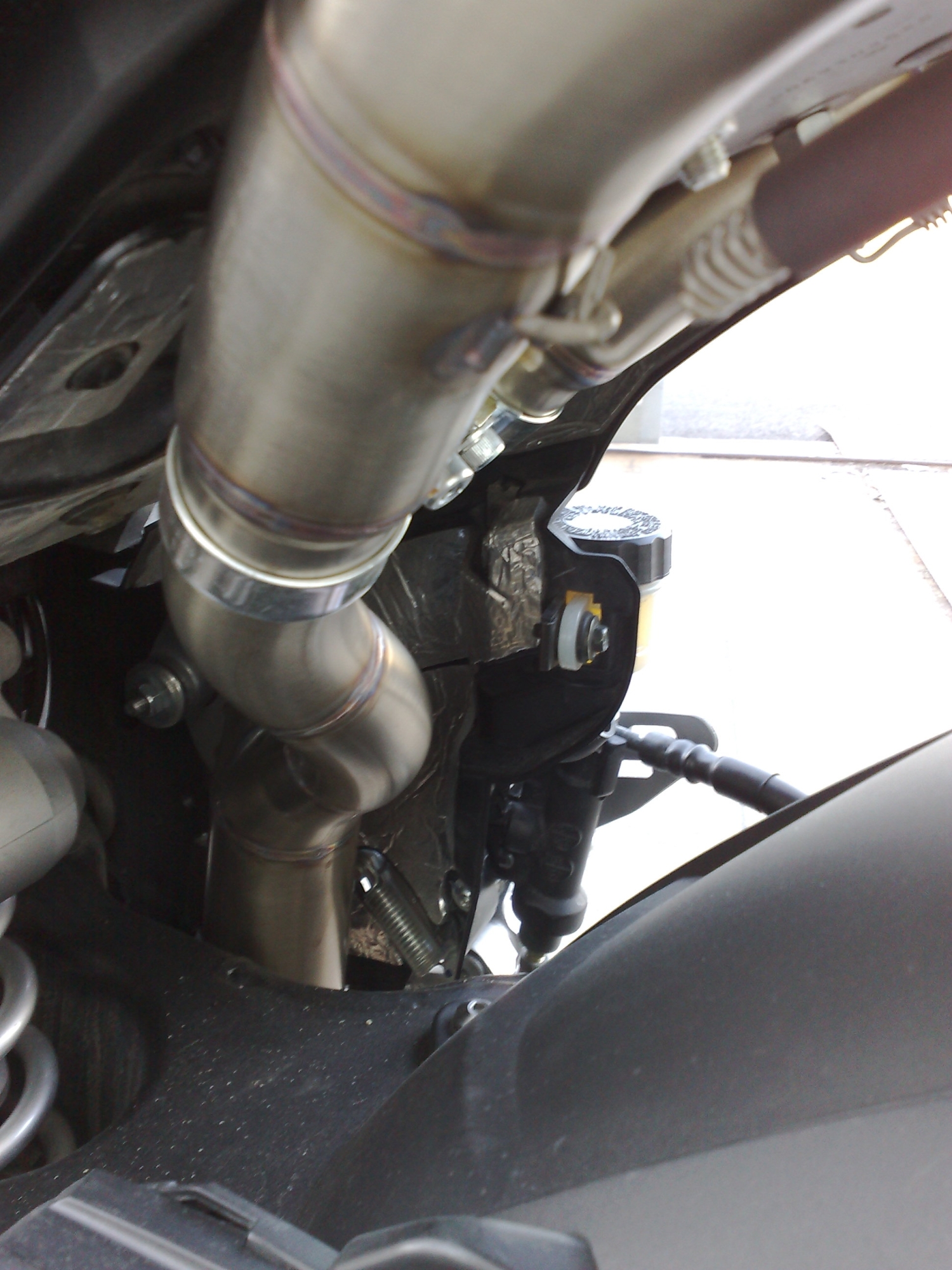 Exhaust compatible with Yamaha YZF 1000 R1 2009-2014, Decatalizzatore, Decat pipe 