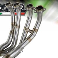 Exhaust compatible with Yamaha Yzf R6 2017-2024, M3 Titanium Natural, Full system exhaust 