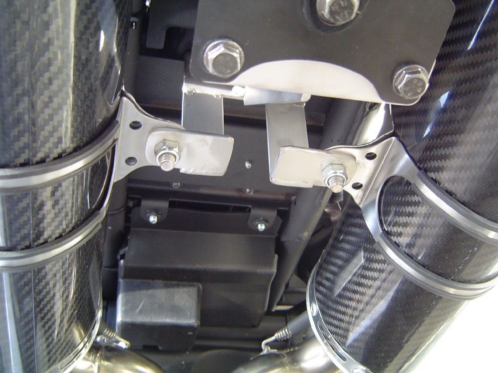 Exhaust compatible with Yamaha MT03 660 2006-2013, Albus Ceramic, Dual slip-on including removable db killers and link pipes, not EPA-compliant 