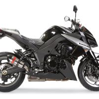 GPR exhaust compatible with  Kawasaki Z1000 2010-2013, New Grand Prix Evo Titanium, Dual slip-on including removable db killers and link pipes, EPA-compliant 