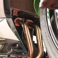 Exhaust compatible with Kawasaki Z400 2023-2024, Decatalizzatore, Decat pipe 